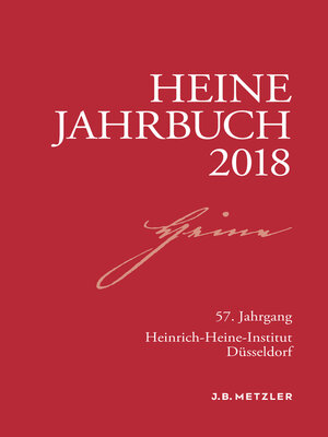 cover image of Heine-Jahrbuch 2018